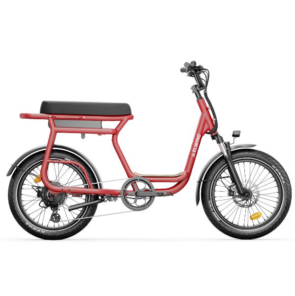 Vélo cargo électrique Ritmic Yuvy 2 rouge à Lille chez WAP.