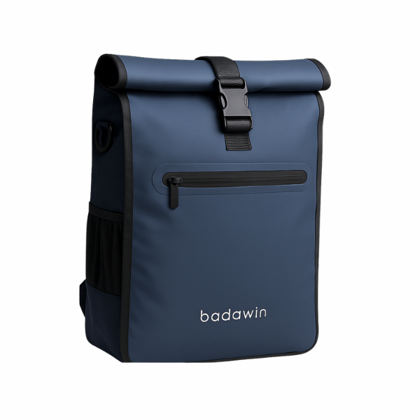 Sacoche de vélo imperméable Badawin coloris bleu